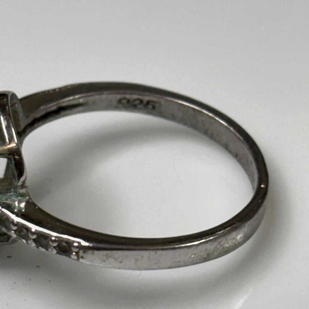 Mystic topaz sterling ring size 9 - Picture 3 of 6